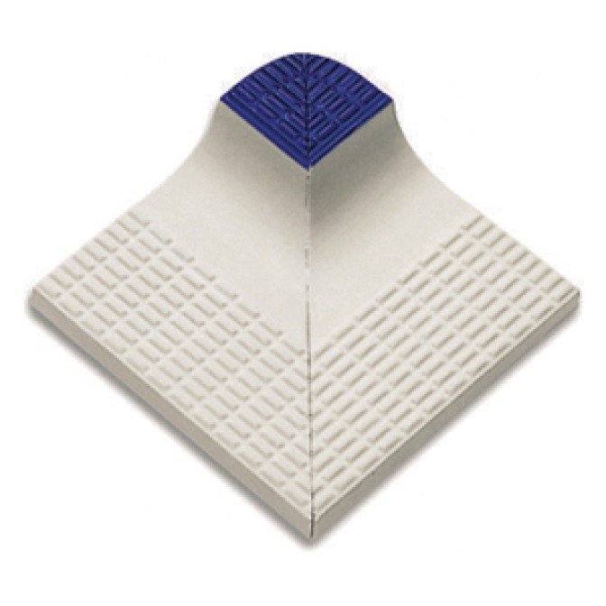 Petit Carre Ridged Coping - Cobalt