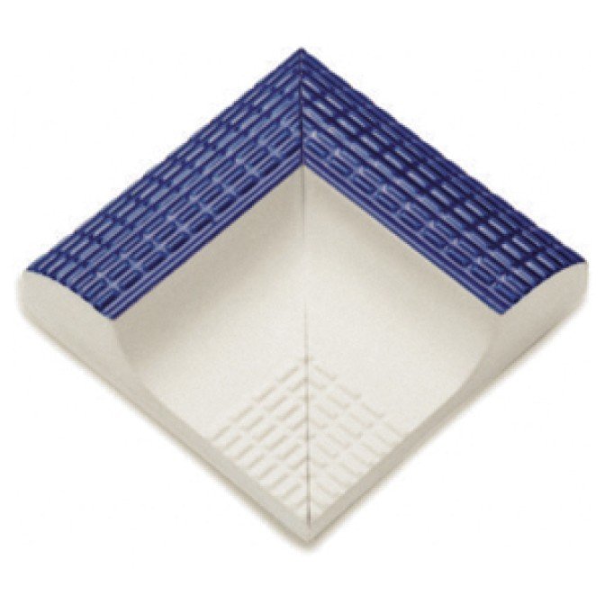 Petit Carre Ridged Coping - Cobalt