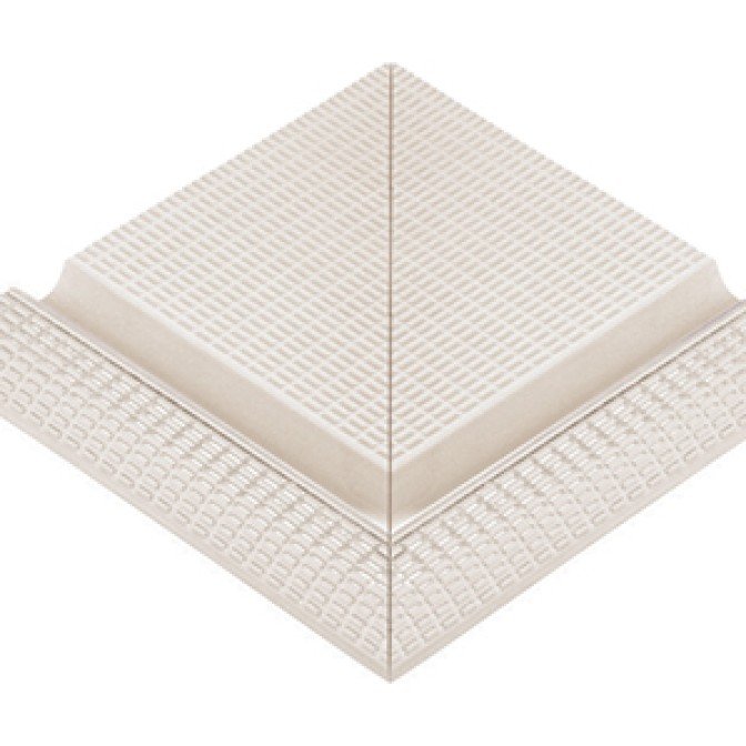 Petit Carre Coping - L - Unglazed