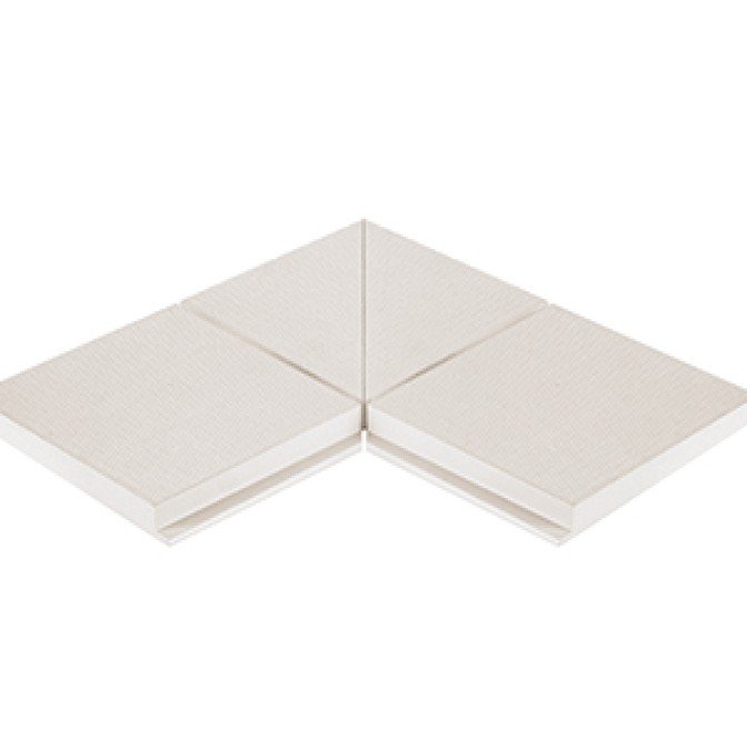 Petit Carre Profiled Antislip Tile Unglazed