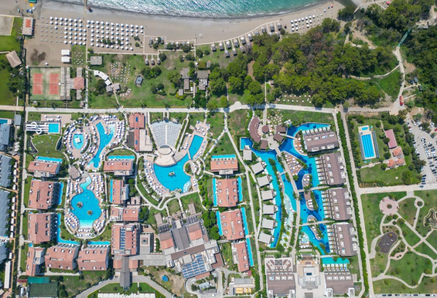 Akra Fethiye The Residence Hotel - Proyecto de piscina de hotel