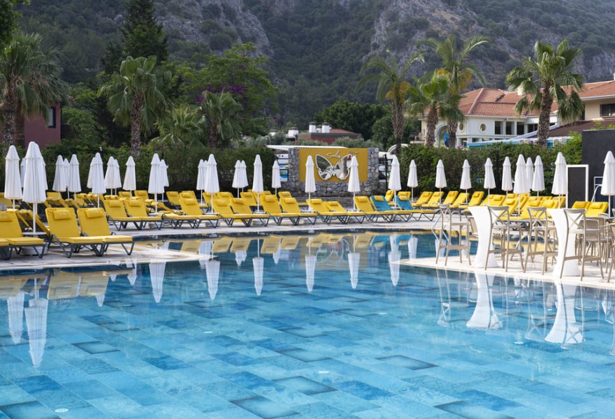 Sundia Exlusive by Liberty Fethiye - Proyecto de piscina de hotel