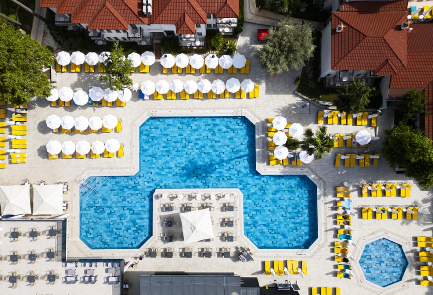 Sundia Exlusive by Liberty Fethiye - Proyecto de piscina de hotel