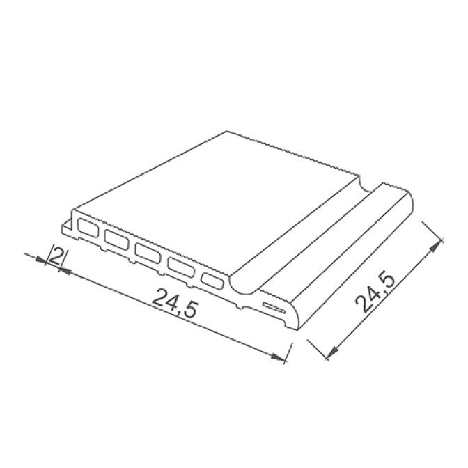 Universal Profilgriff (Kobalt)
