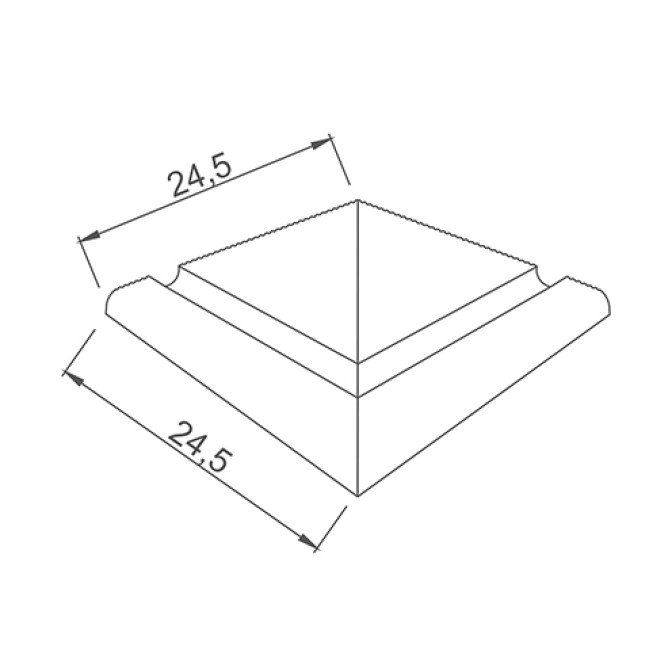 Universal Profilgriff (Kobalt)