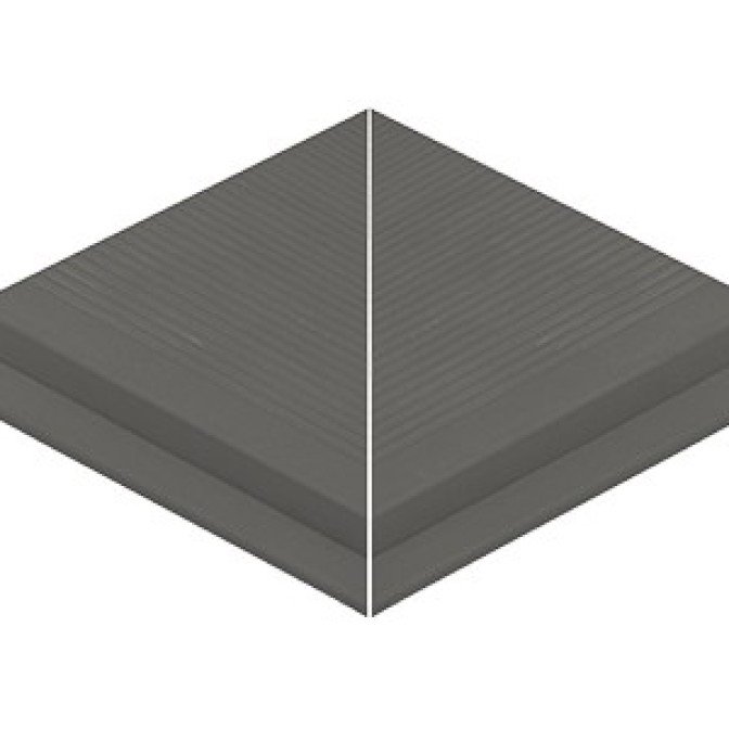 Universal Profiled Antislip Tile - Anthracite