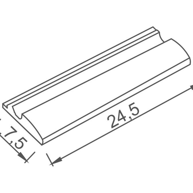 Pavrimento Coping End - Cobalt