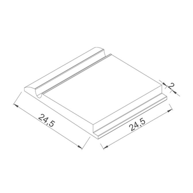 Novita Profiled Coping - Cobalt