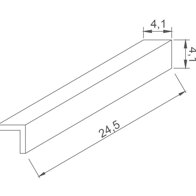 Pièces de Supports en Porcelaine à 90° - Bleu Clair