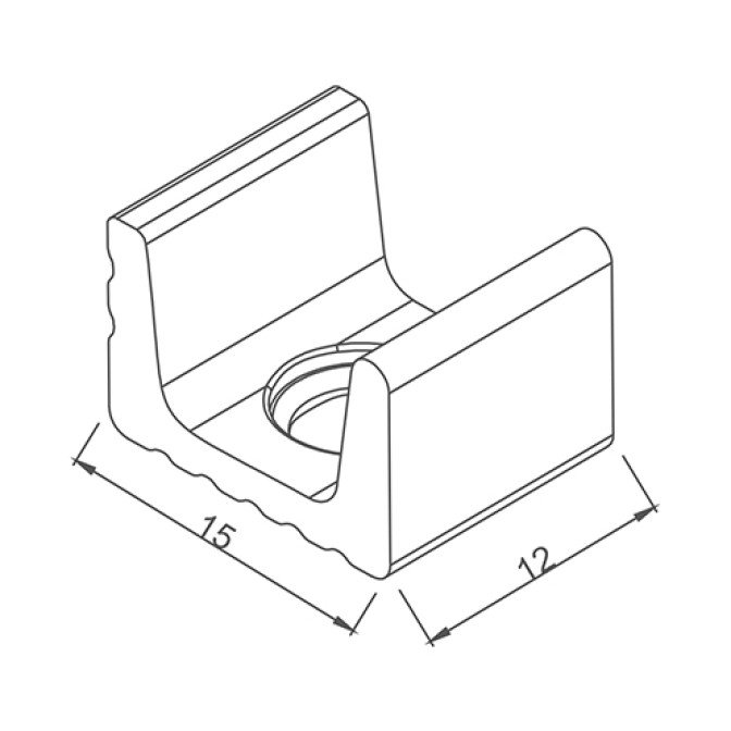 Internal Overflow Channels - 1 - White