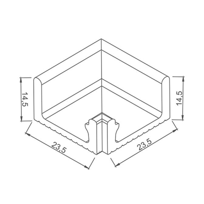 Top Overflow Channels With Coping - 1 - Cobalt