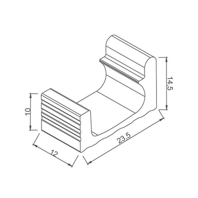 Top Overflow Channels With Coping - 1 - Cobalt