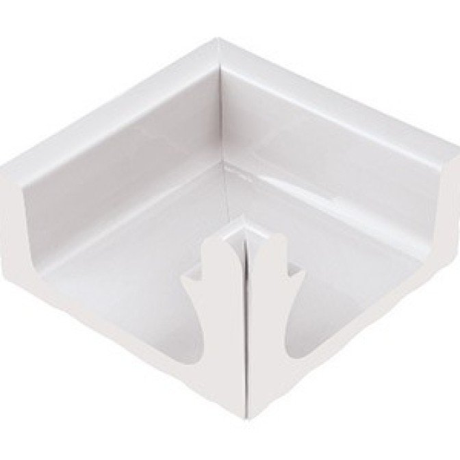 Top Overflow Channels With Coping - 3 - White