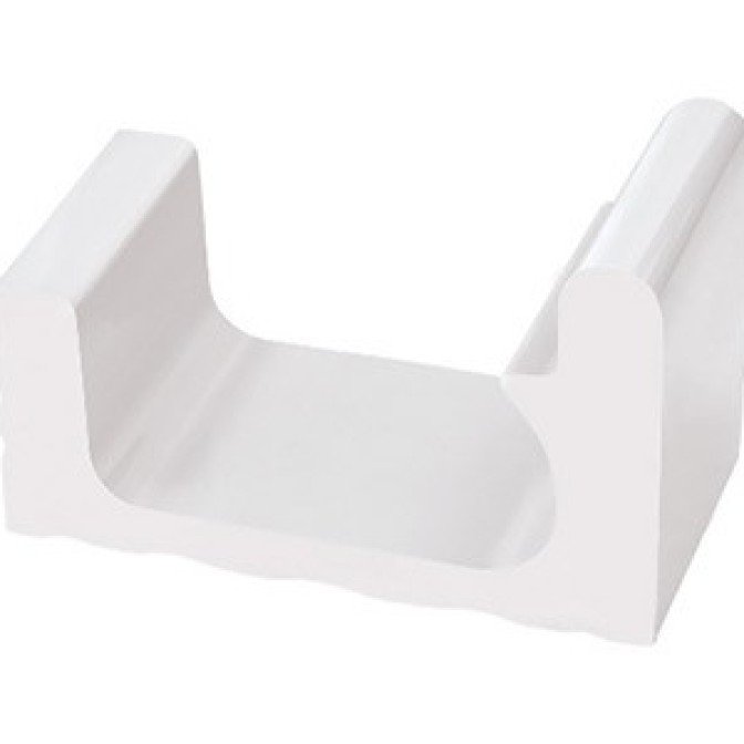Top Overflow Channels With Coping - 3 - White