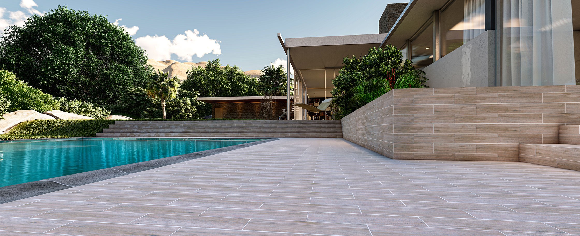 Teak Taupe serie