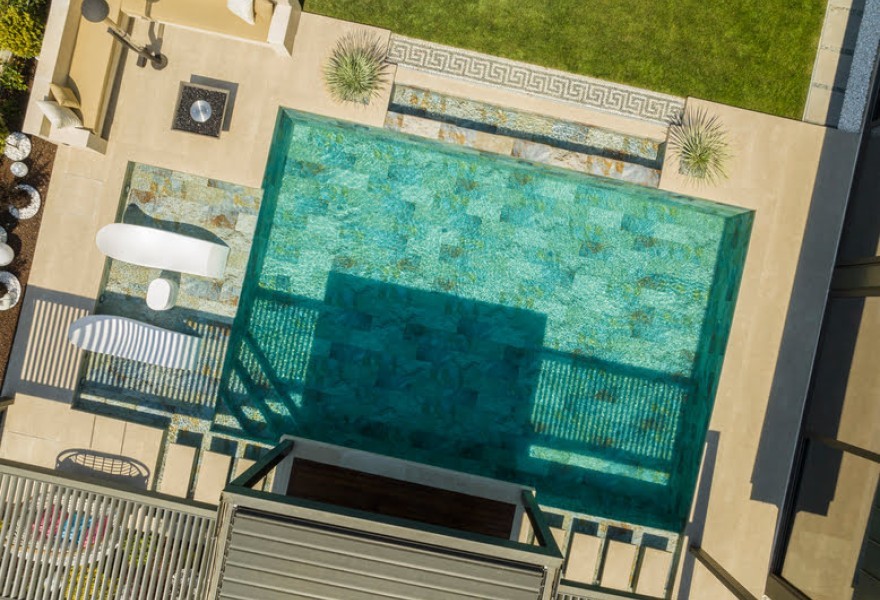 Estambul Mesa Nurol Yeşilyaka Villa Proyecto Piscina