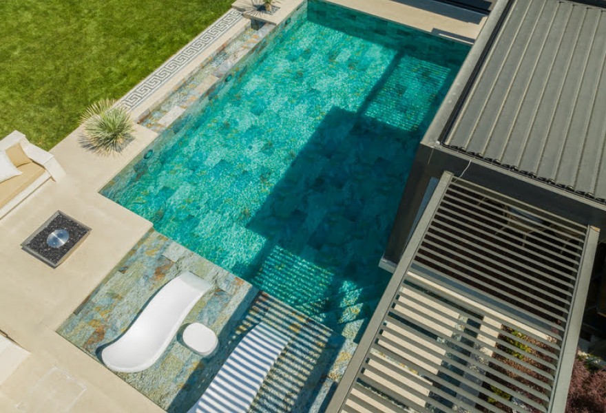 Estambul Mesa Nurol Yeşilyaka Villa Proyecto Piscina